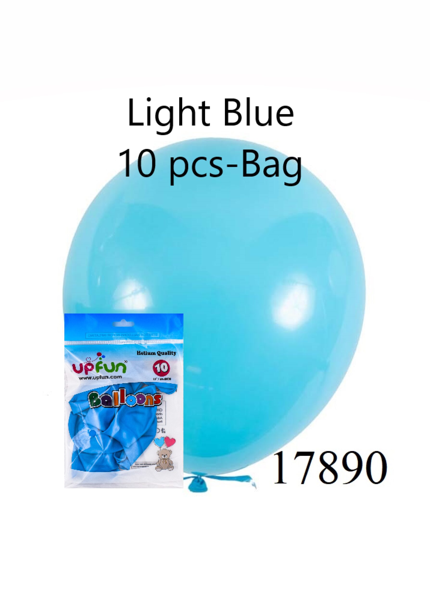 Latex happy Birthday balloon 12 inch lot 10 cartoon blue