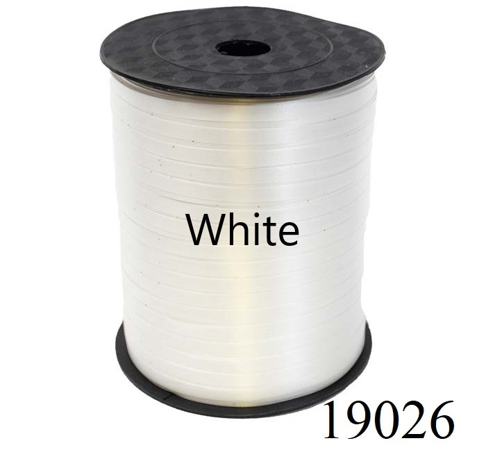 50 Yards - 2.5” Wired White Linen Ribbon